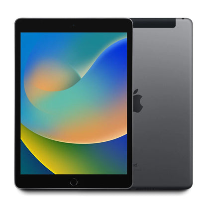 Apple iPad 9th Generation (Wi-Fi + Cellular - Unlocked) - Refurbished