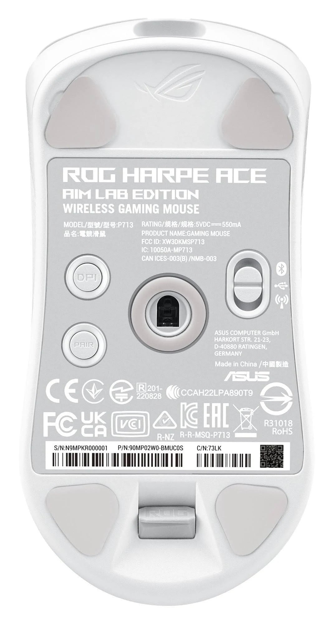 ASUS ROG Harpe Ace Aim Lab Edition Gaming Mouse (Certified Refurbished)
