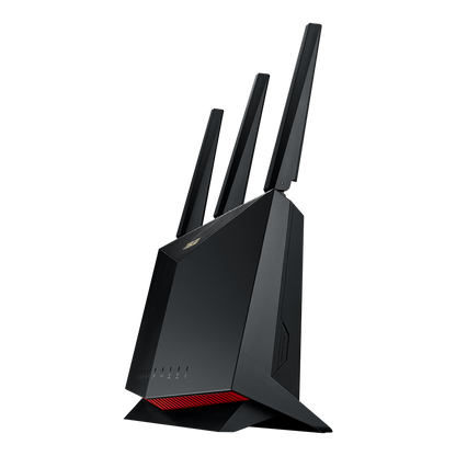 ASUS RT-AX86U (AX5700) Dual Band WiFi 6 Extendable Gaming Router, 2.5G Port, Gaming Port, Mobile Game Mode, Port Forwarding, Subscription-Free Network Security, Instant Guard, VPN, AiMesh Compatible (Certified Refurbished)