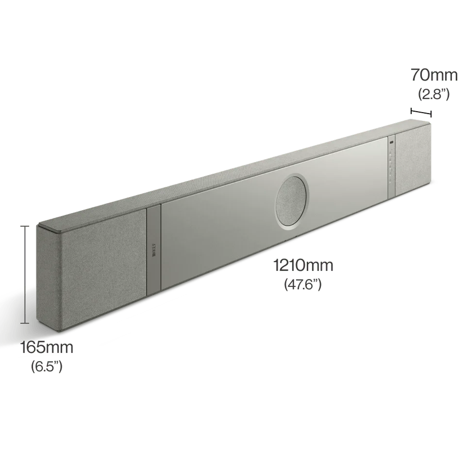 KEF XIO Dolby Atmos 5.1.2 Soundbar (Certified Refurbished)