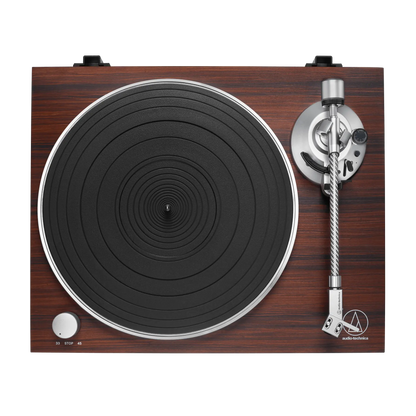 Audio-Technica AT-LPW50BT-RW Manual Belt-Drive Turntable (Certified Refurbished)