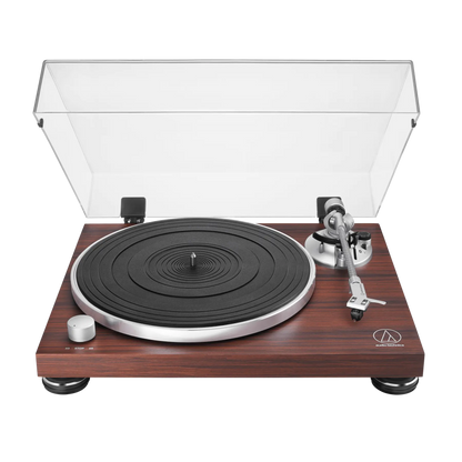 Audio-Technica AT-LPW50BT-RW Manual Belt-Drive Turntable (Certified Refurbished)