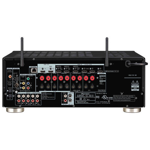 Pioneer VSX-1131 7.2 Channel Receiver Back