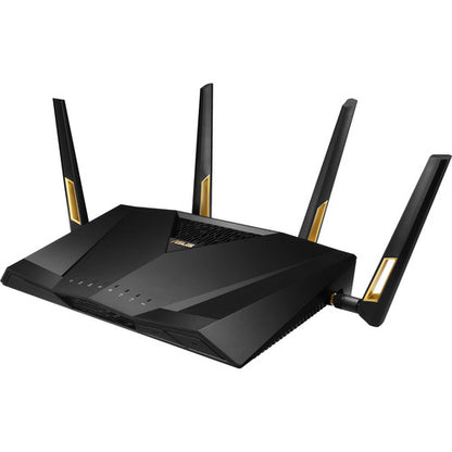 ASUS RT-AX88U Quad-Core Wireless Dual Band WiFi Adaptive QoS AX6000 Router (Certified Refurbished)