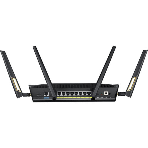 ASUS RT-AX88U Quad-Core Wireless Dual Band WiFi Adaptive QoS AX6000 Router (Certified Refurbished)