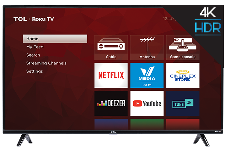 TCL 55S425 TV Front