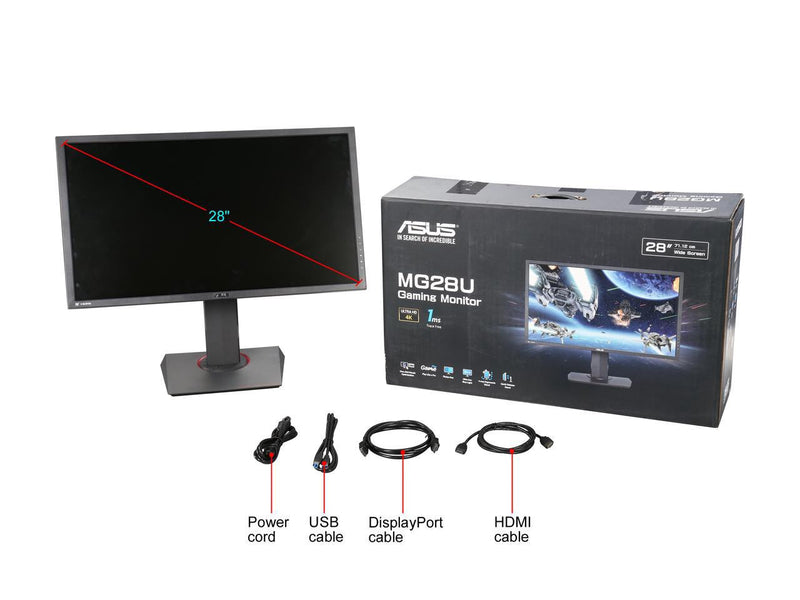 Asus MG28UQ Packaging