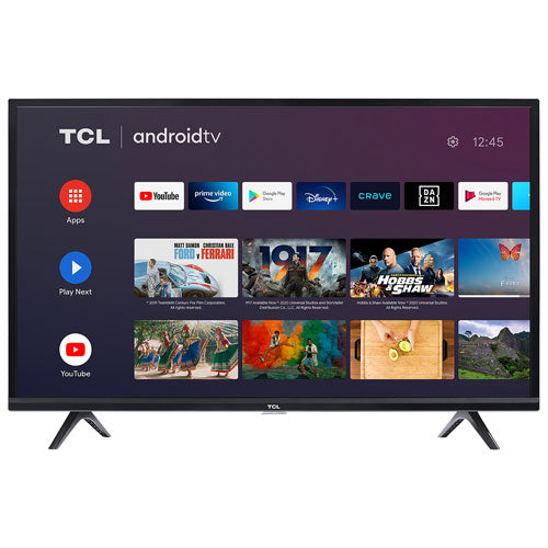 TCL 3-Series 32" 720p HD LED Android Smart TV - 32S334-CA (Certified Refurbished)