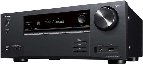 Onkyo TX-NR6100 7.2-CHANNEL THX CERTIFIED AV RECEIVER (Certified Refurbished)