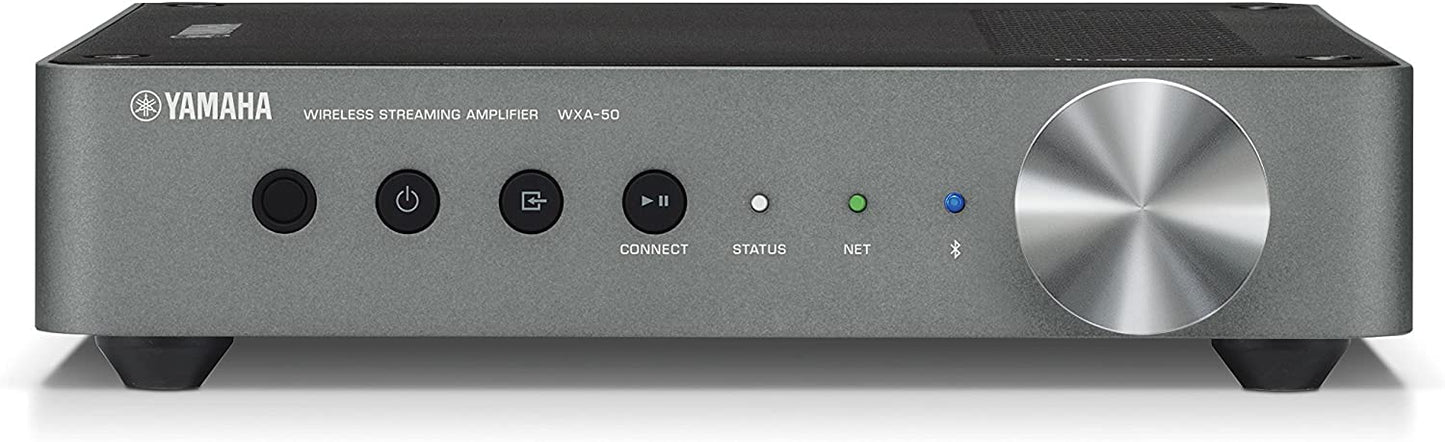 Yamaha WXA-50 MusicCast Wireless Streaming Amplifier with Wi-Fi, Bluetooth, and Apple AirPlay (Certified Refurbished)