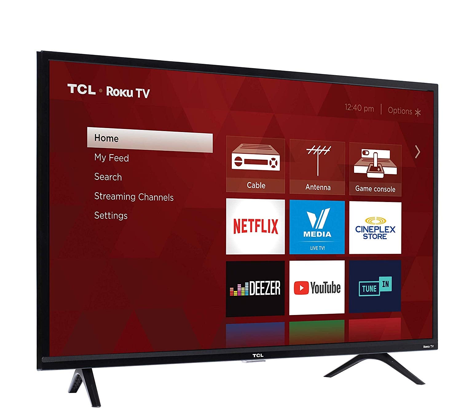 43" TV Front