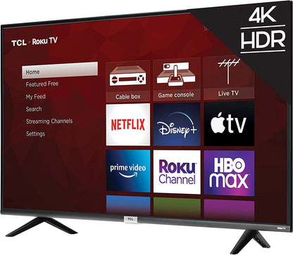 TCL CLASS 4-SERIES 4K UHD HDR LED Roku OS Smart TV - 43S425 (Certified Refurbished)