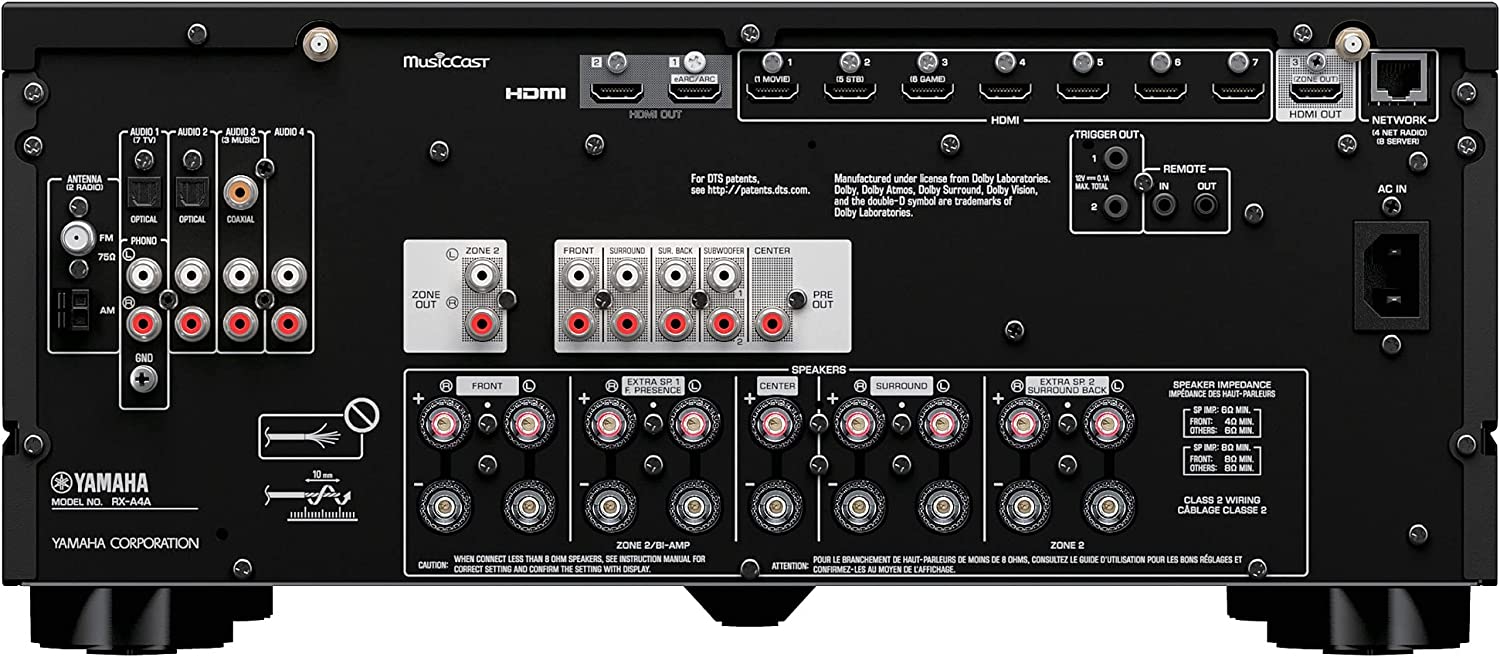 YAMAHA AVENTAGE RX-A4A AVアンプ Yamaha AVENTAGE RX-A4A 7.2-channel home theatre receiver