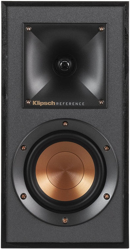 Klipsch Reference R-41M 50-Watt Bookshelf Speaker - Pair - Black (Certified Refurbished)