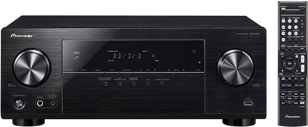 Pioneer VSX-532 5.1 Channel Receiver 4K Bluetooth Wi-Fi 750W (Certified Refurbished)