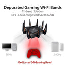 ASUS ROG GT-AX11000  Tri-Band WiFi Gaming Router (Certified Refurbished)