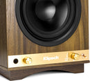 Klipsch - The Sixes Powered Speakers - Walnut (Certified Refurbished)