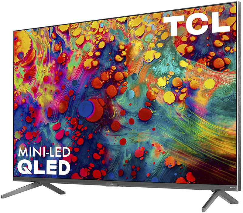 TCL CLASS 6-SERIES 4K MINI-LED QLED DOLBY VISION HDR SMART ROKU TV - 55R635-CA (Certified Refurbished)