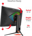 ASUS ROG Swift PG27VQ 27” 1440p 1ms 165Hz DP HDMI G-SYNC Curved Gaming Monitor (Certified Refurbished)