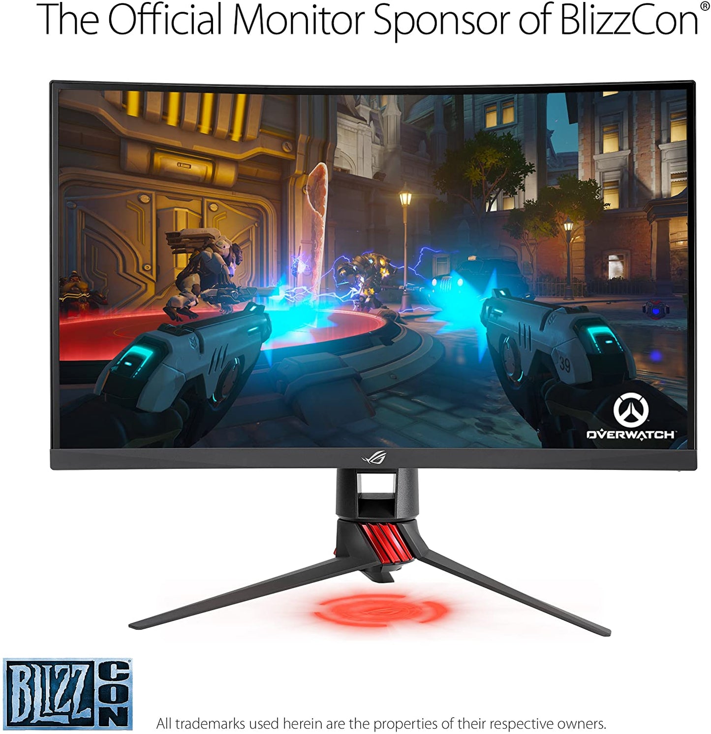 Asus ROG Strix XG248Q Gaming Monitor – 24 inch (23.8 inch viewable) FHD (1920x1080), Native 240Hz, 1ms, G-SYNC Compatible, Adaptive-Sync, Asus Aura Sync (Certified Refuribished)
