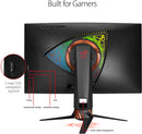 ASUS ROG Swift PG27VQ 27” 1440p 1ms 165Hz DP HDMI G-SYNC Curved Gaming Monitor (Certified Refurbished)