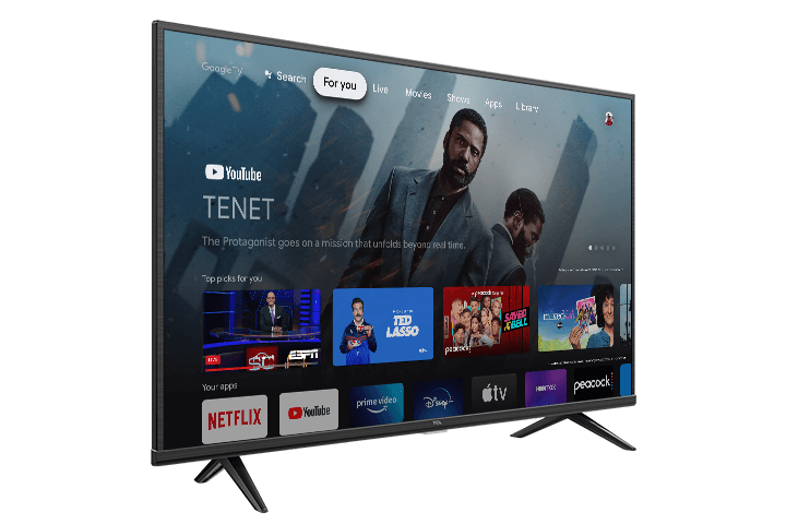 TCL 4-Series 43" 4K UHD HDR LED Smart Google TV - 43S446-CA (Certified Refurbished)