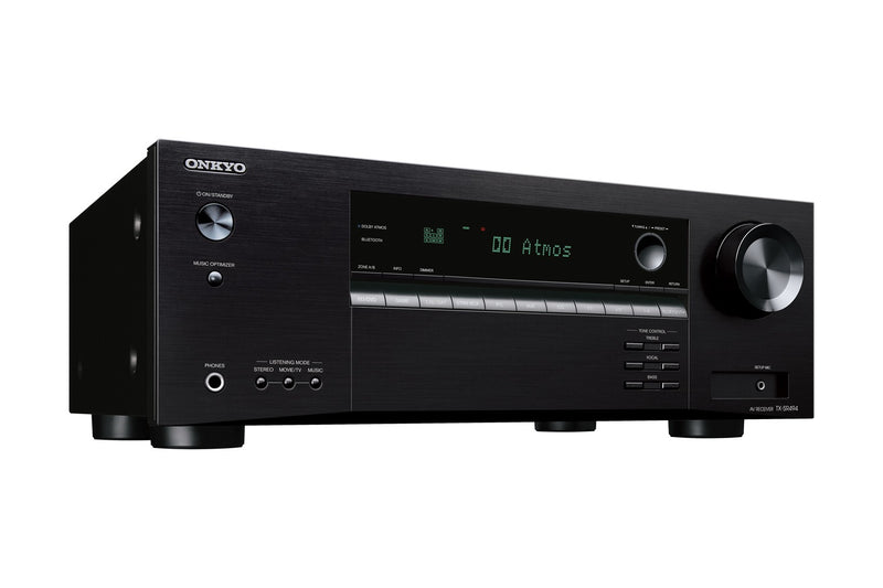 Onkyo TX-SR494 7.2 Channel Dolby Atmos 4K DTS:X Bluetooth A/V Receiver (Certified Refurbished)