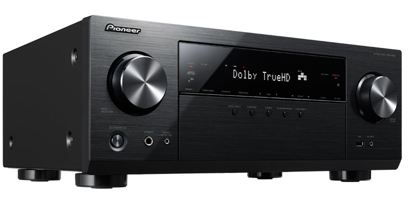 Pioneer 5.1サラウンド  ホームシアター VSX-832など パイオニア パイオニア、Dolby Atmos/DTS:X対応の5.1ch AVアンプ「VSX-832