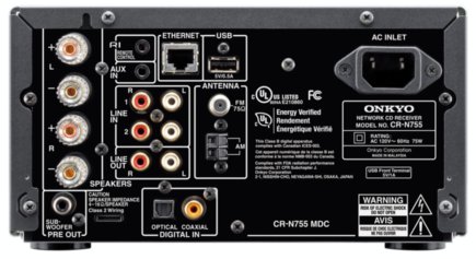 Onkyo CS-N755 Network Hi-Fi Mini System (Certified Refurbished)