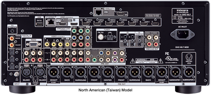 Integra DHC-60.7 7.2 Channel DTS:X A/V Controller (Certified Refurbished)