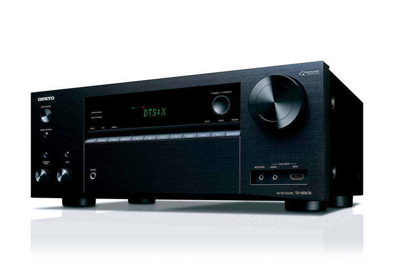 Onkyo TX-NR676 Front Angled