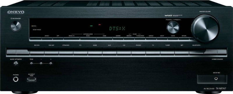 Onkyo TX-NR747 7.2-Channel Receiver (B-STOCK)
