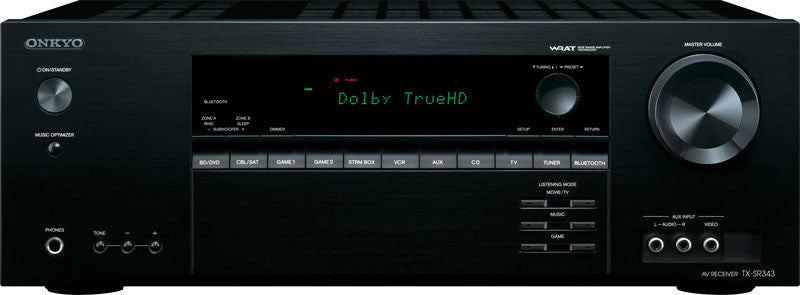 Onkyo TX-SR343 5.1-Channel Receiver (Certified Refurbished)
