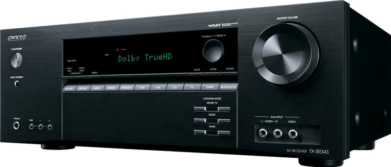 Onkyo TX-SR343 5.1-Channel Receiver (Certified Refurbished)